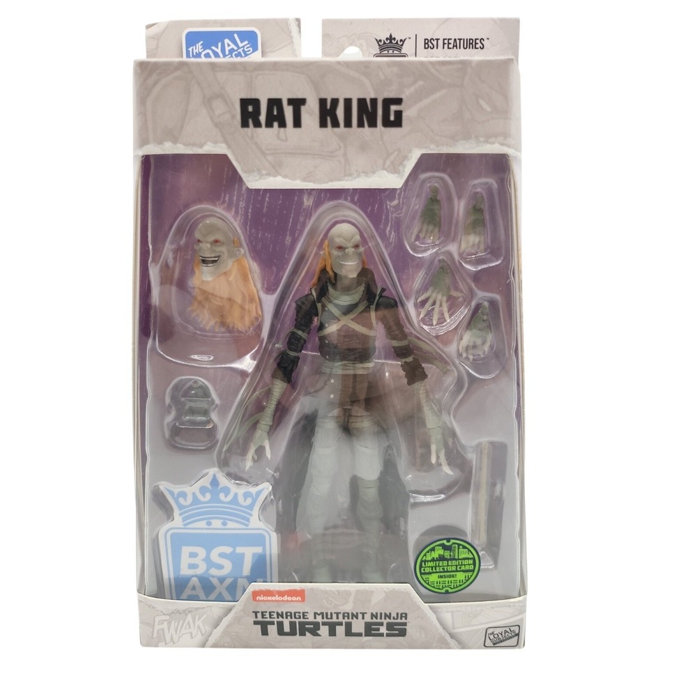 The Loyal Subjects TMNT Rat King BST AXN IDW 5" Action Figure New